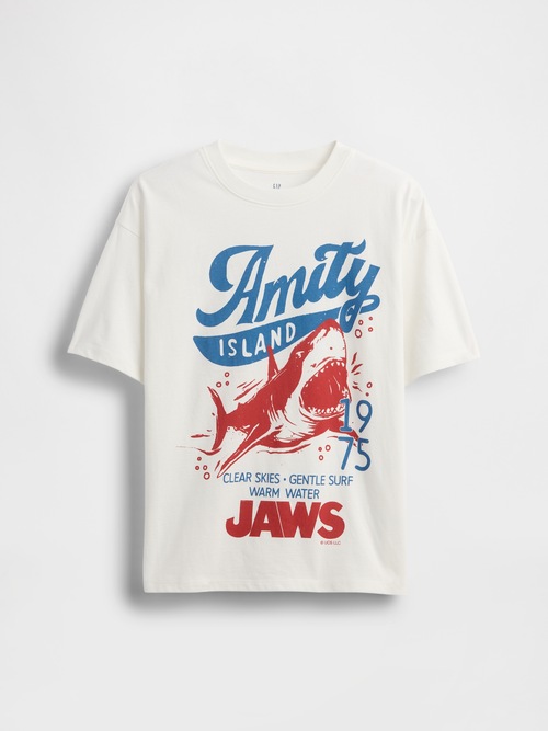 ヘビーウェイト オーガニックコットン グラフィックTシャツ (キッズ)