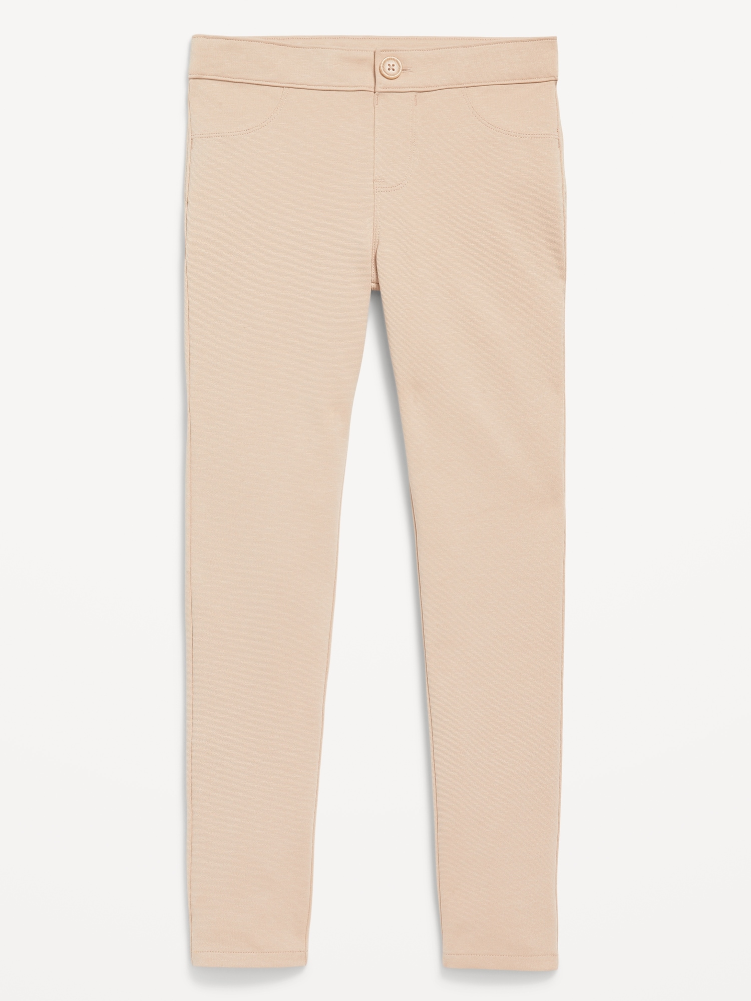 School Uniform Ponte-Knit Jeggings for Girls