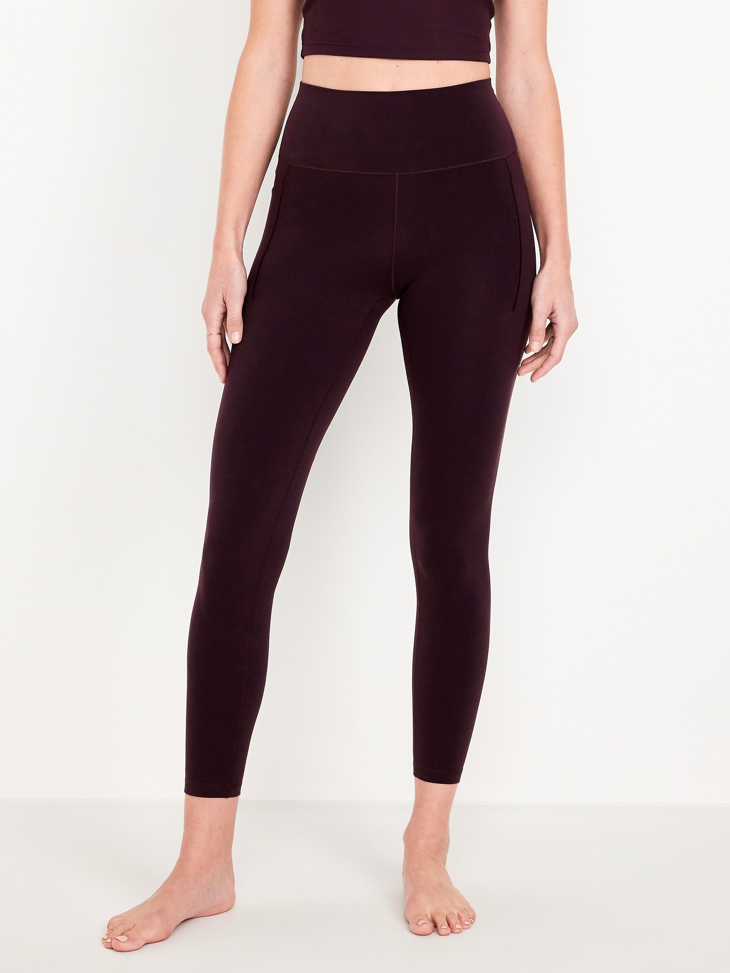 LEGGING STUDIOSMOOTH À POCHE ET À TAILLE HAUTE LONGUEUR 7/8
