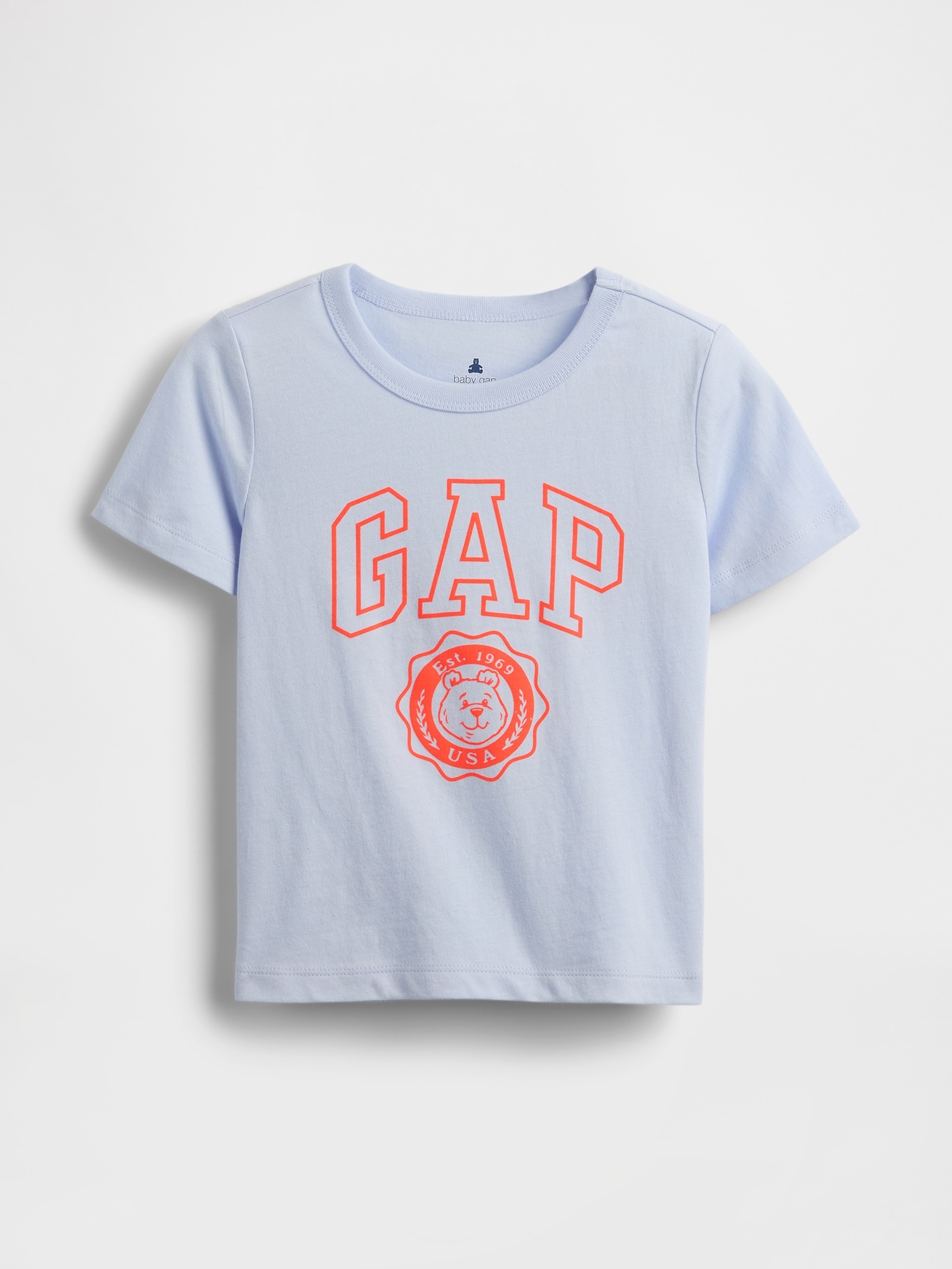 優しく心地良い肌触りのコットンジャ-ジ-グラフィックTシャツ クル-ネック 半袖 グラフィックデザインのバリエ-ションあり フロントにGAPロゴが入ったものなどバリエ-ションあり このTシャツに使用さ