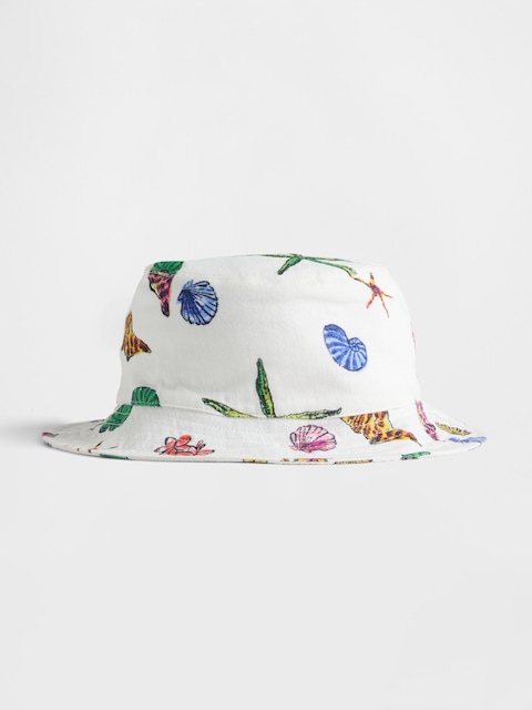 CHAPEAU CLOCHE EN GAZE POUR BÉBÉ ET TOUT-PETIT