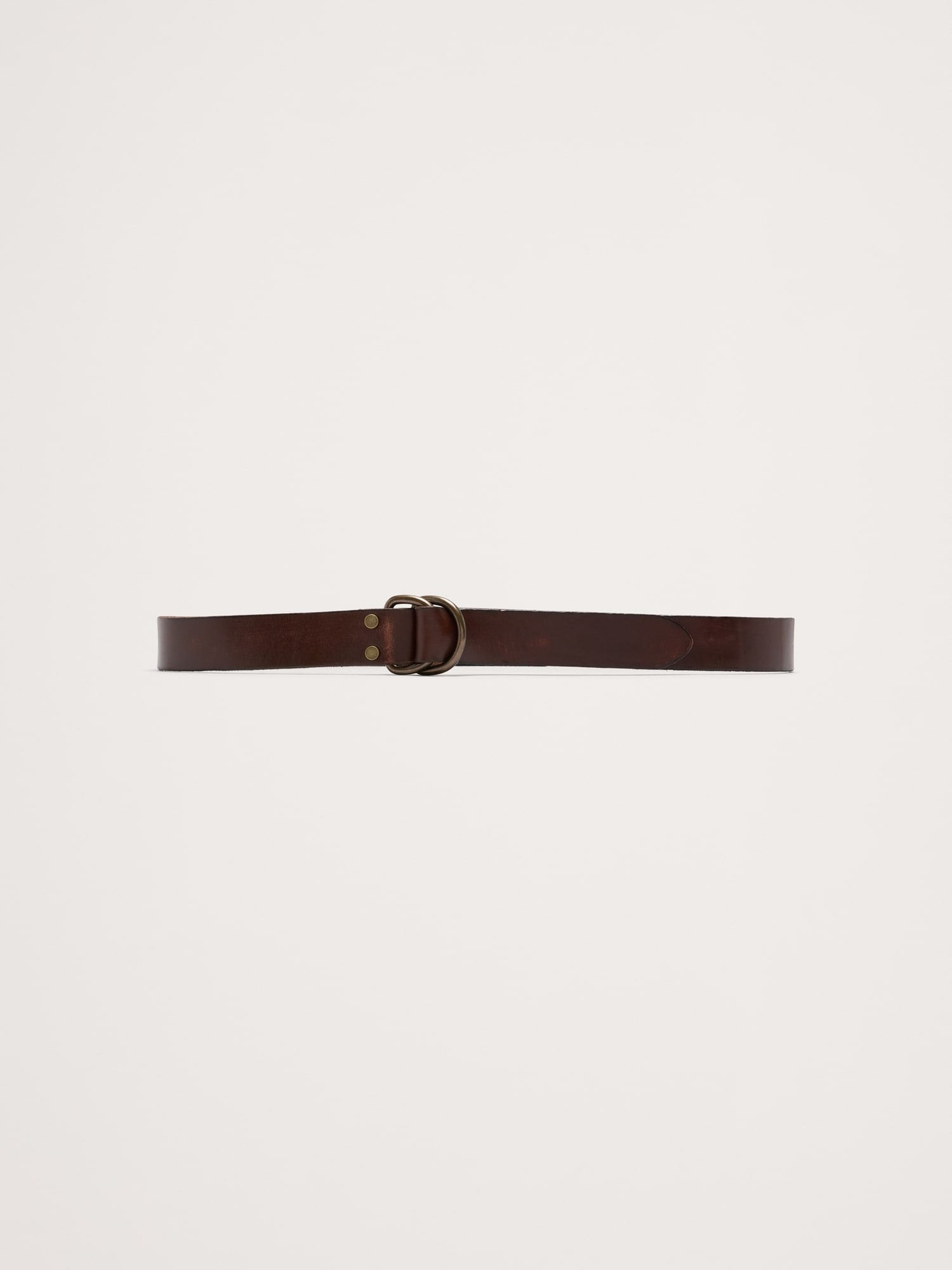 Stinson Leather D-Ring Belt