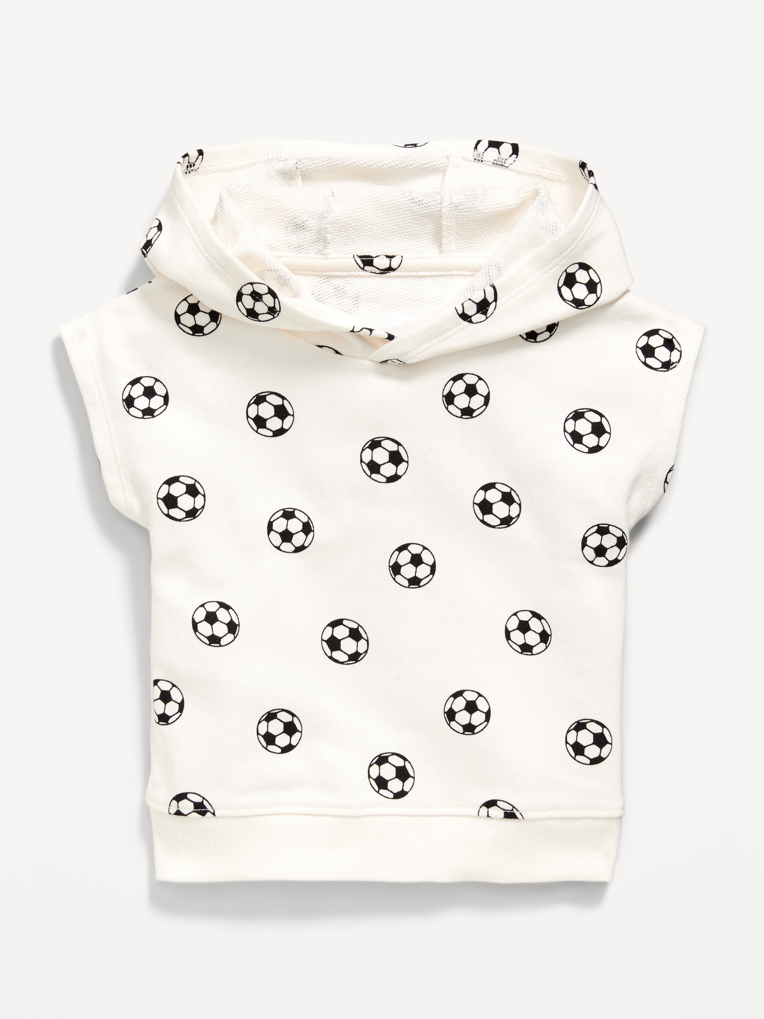 Printed Dolman-Sleeve French Terry Pullover Hoodie for Baby