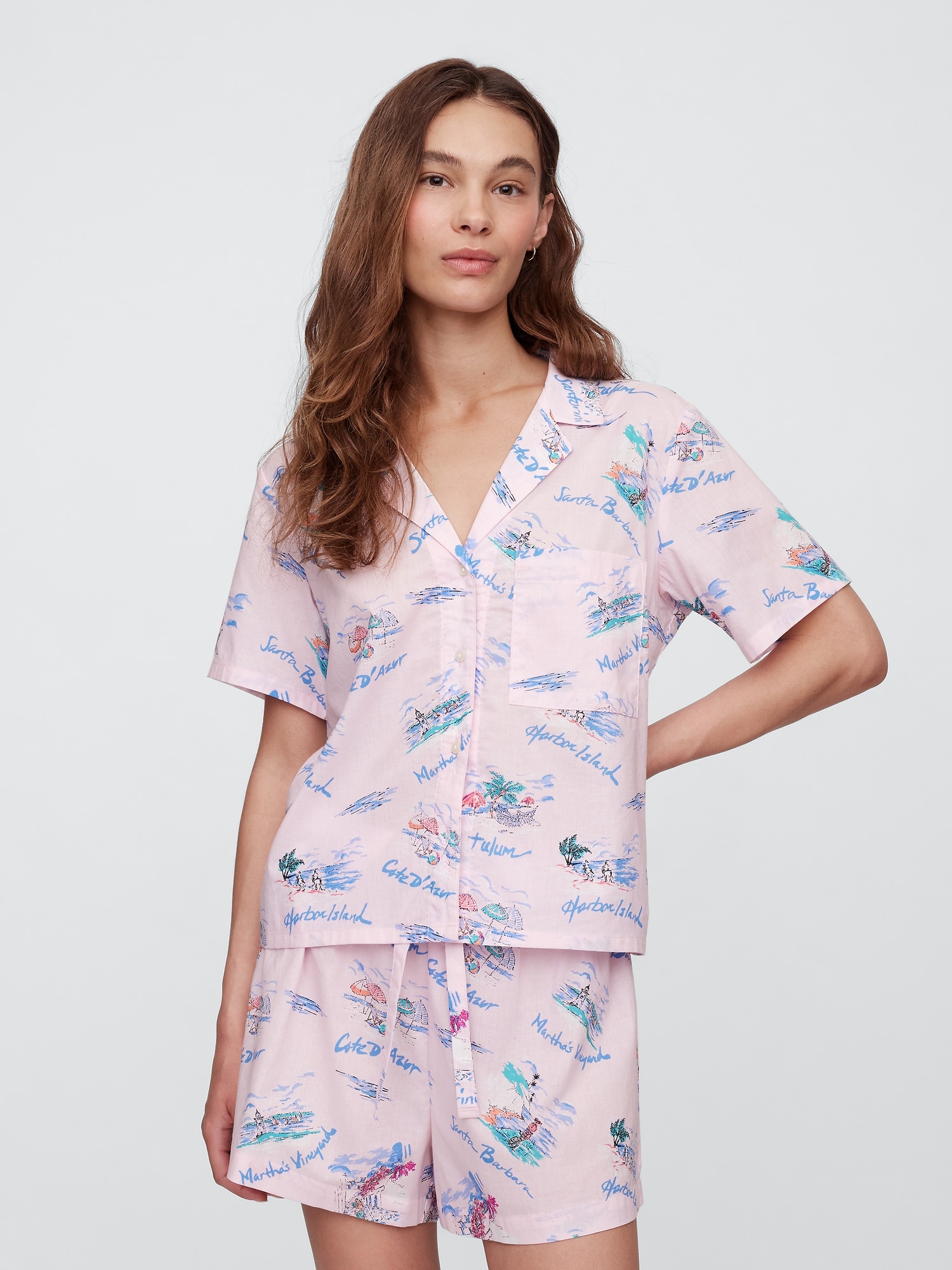 Poplin PJ Shirt