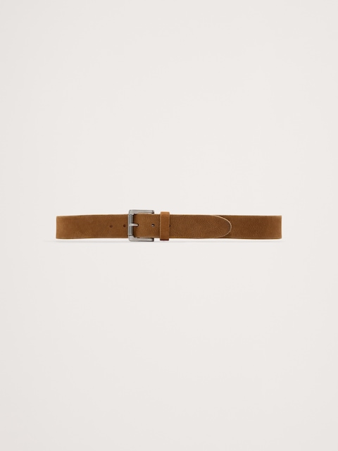 Marin Nubuck Leather Belt