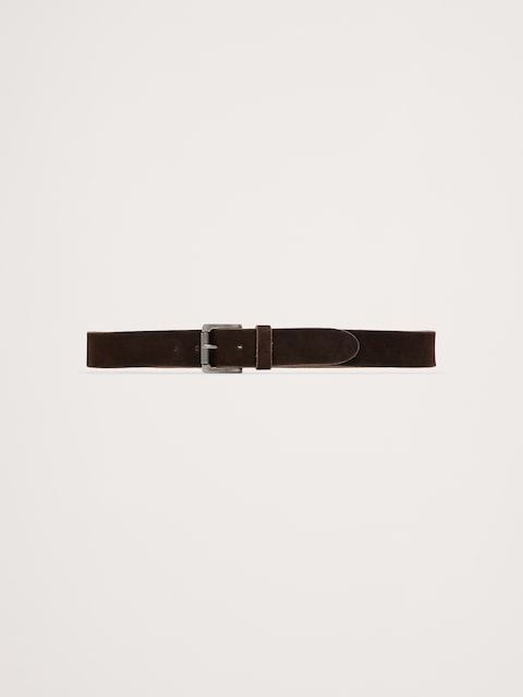 Marin Nubuck Leather Belt