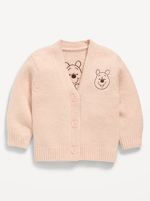 Disney© Embroidered Graphic Cardigan Sweater for Baby