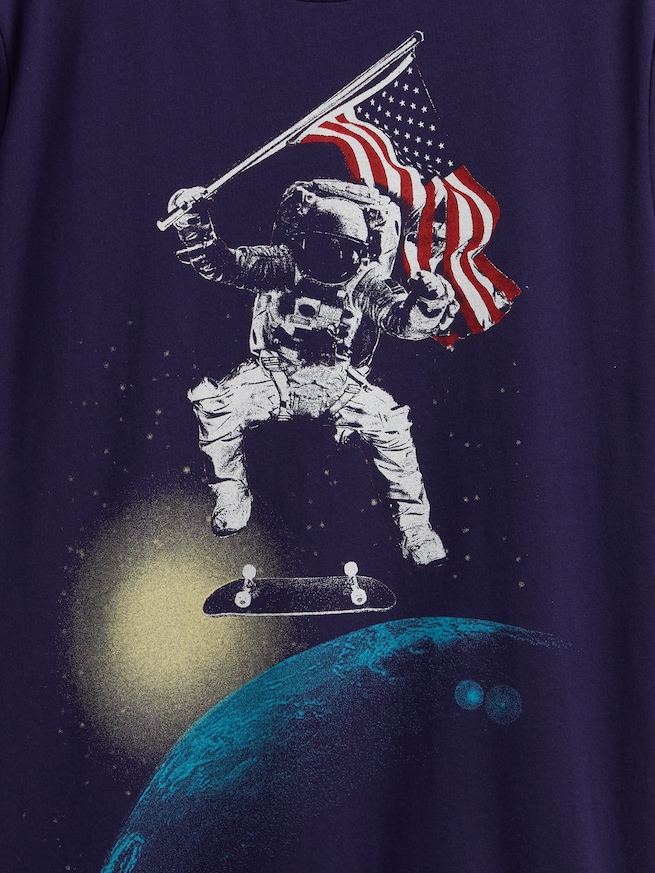 グラフィックTシャツ (キッズ)-1