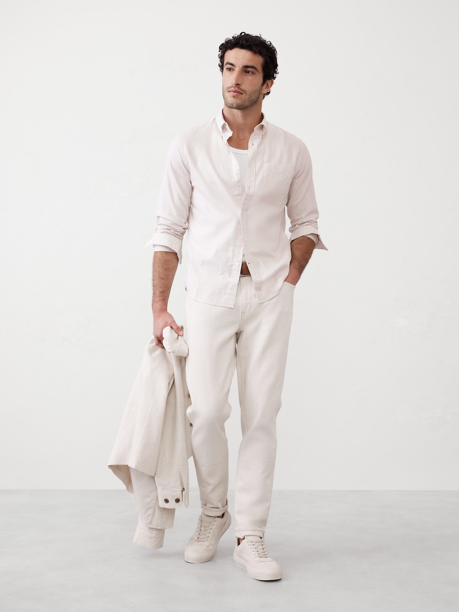 Slim-Fit Oxford Shirt