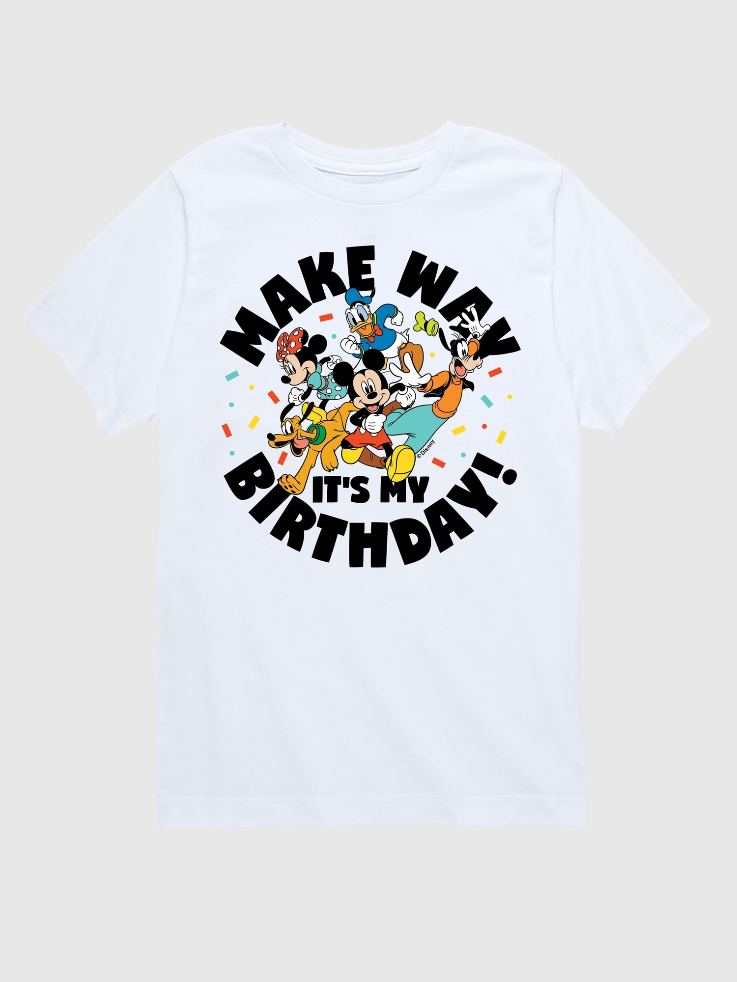 Toddler Disney Make Way Its My Birthday Graphic Tee