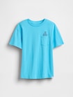 ポケット グラフィックTシャツ (キッズ)-1