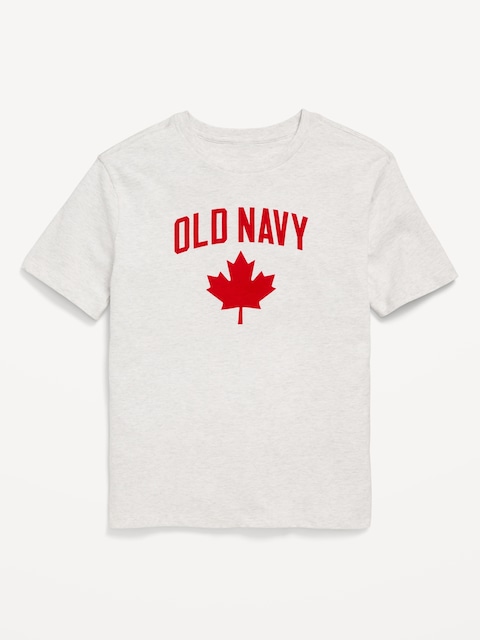 T-SHIRT À MANCHES COURTES À LOGO CANADA POUR GARÇON