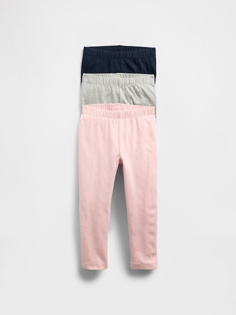 LEGGING EN COTON BIOLOGIQUE AGENCEZ À VOLONTÉ POUR TOUTE-PETITE (PAQUET DE 3)