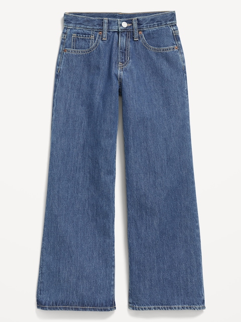 Super Baggy Wide-Leg Jeans for Girls