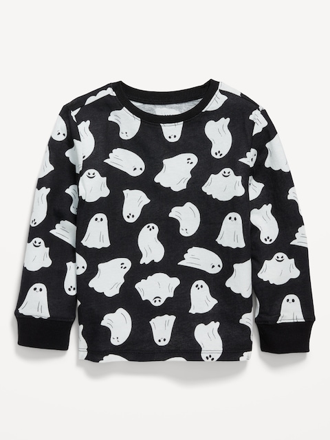 Printed Long-Sleeve T-Shirt for Toddler Boys