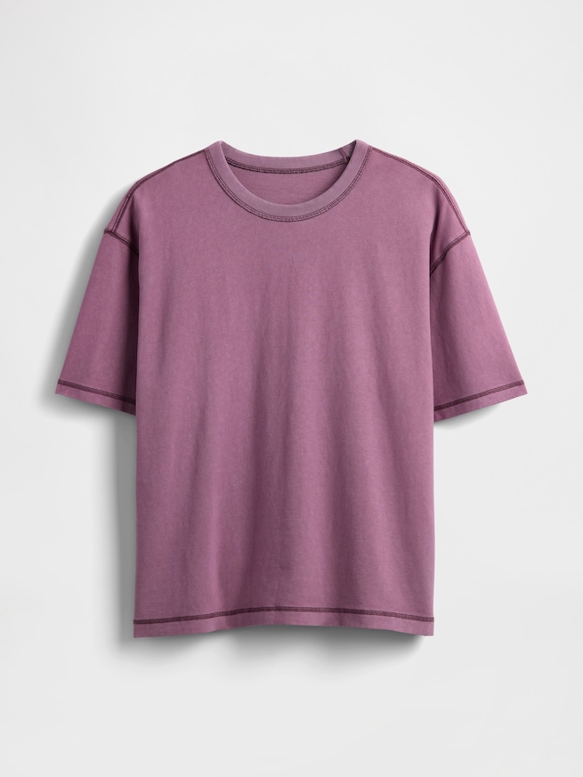 ヘビーウェイト クロップドTシャツ-4
