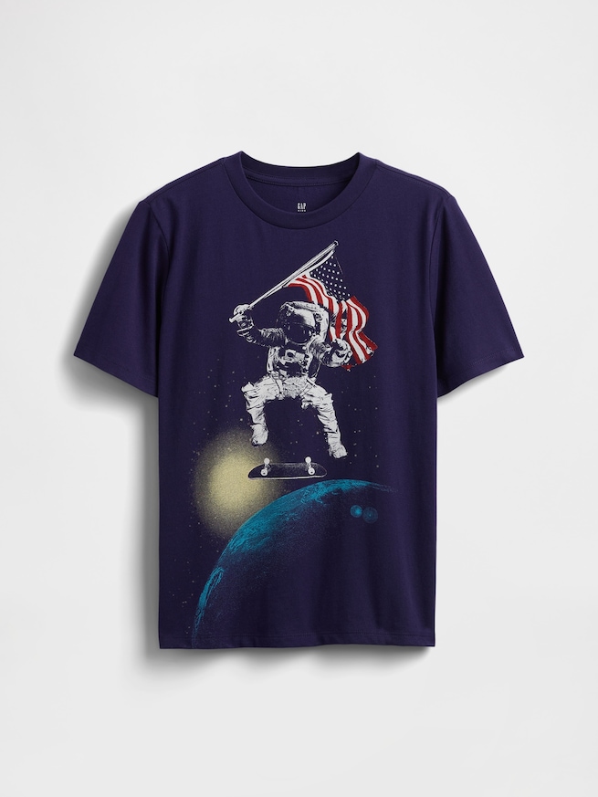 グラフィックTシャツ (キッズ)-0