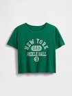 オーガニックコットン ヴィンテージソフト クロップドTシャツ-5