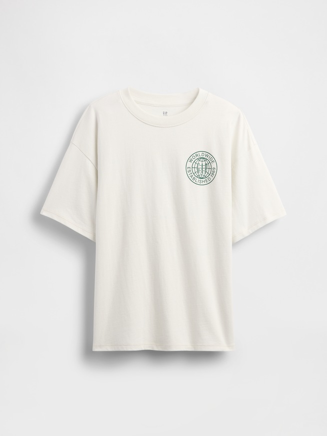 GAPロゴ ワールドワイド Tシャツ (キッズ)-1
