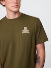 ポケット グラフィックTシャツ-3