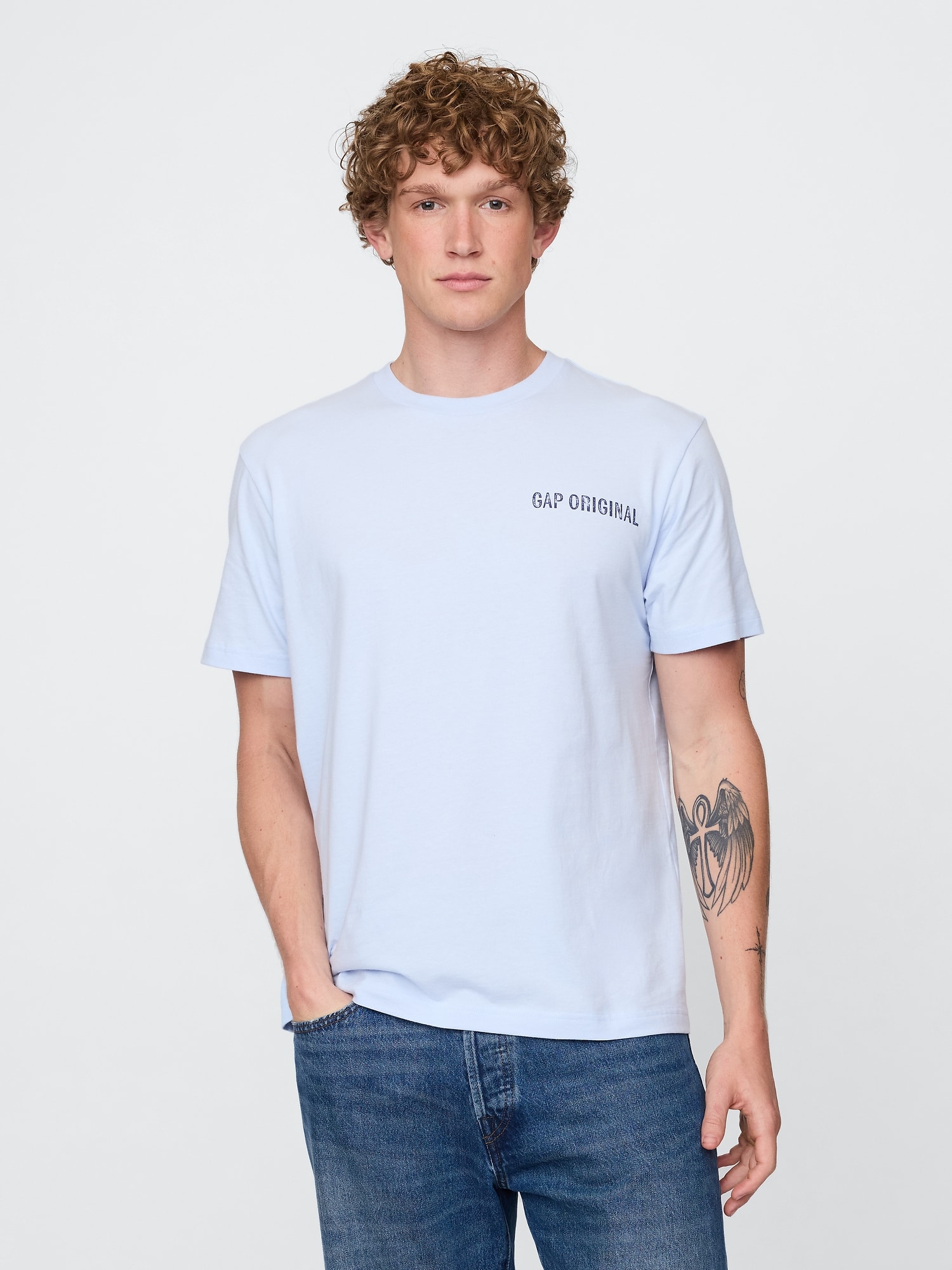 エブリディ ソフト リラックス グラフィックtシャツ