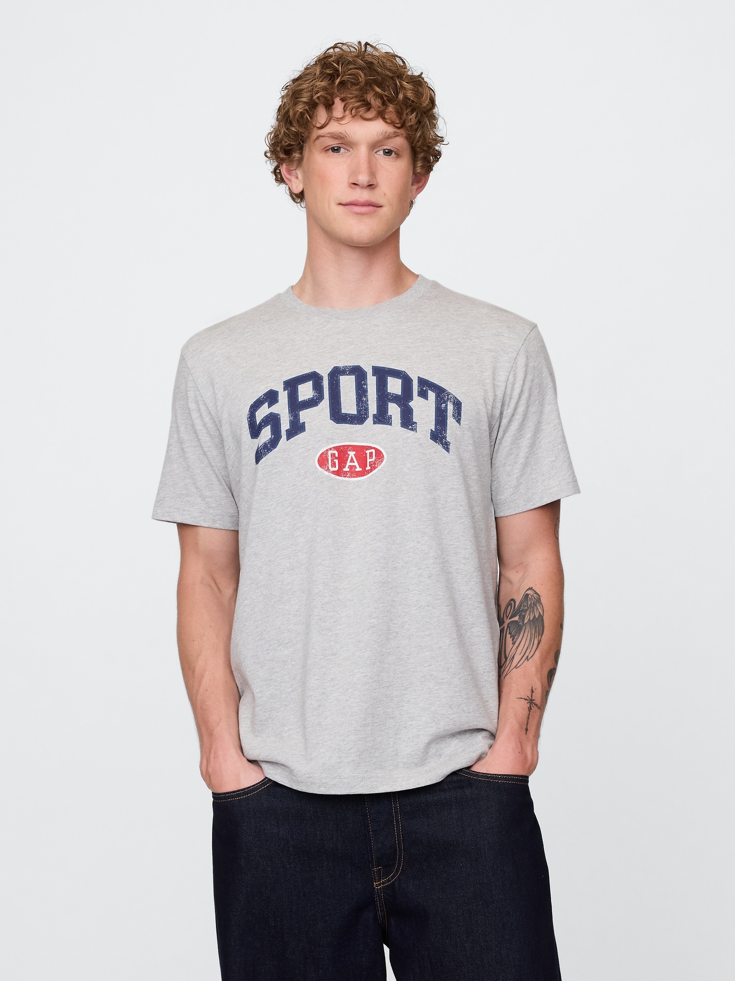 エブリディ ソフト リラックス グラフィックtシャツ