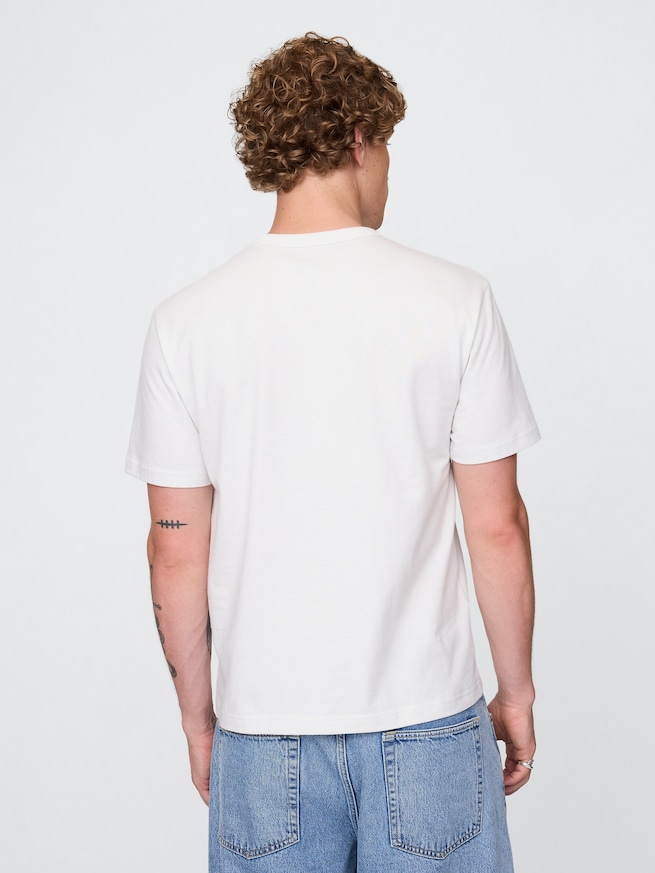 GAP SPORTロゴ リラックスTシャツ-2