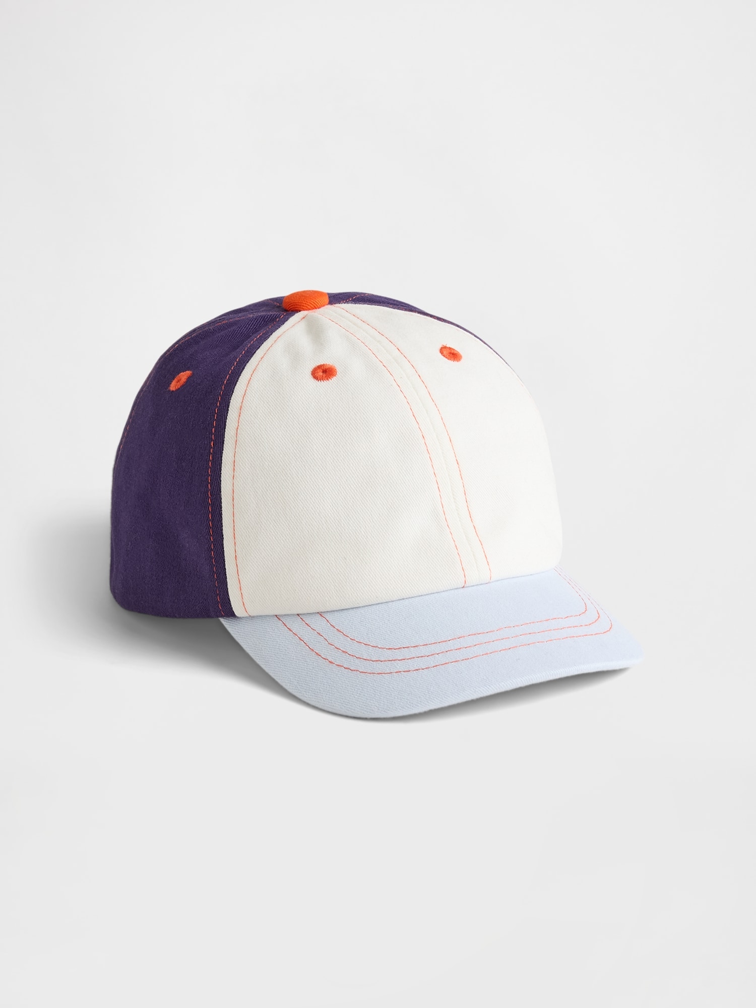 Gap オーガニックコットン カラーブロック ベースボールキャップ (幼児) Gap オーガニックコットン カラーブロック ベースボールキャップ (幼児)