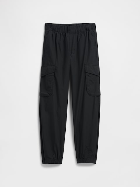 Kids Pull-On Cargo Parachute Pants