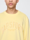 オーバーサイズ GAPグラフィック フレンチテリー クルーネックスウェット-3
