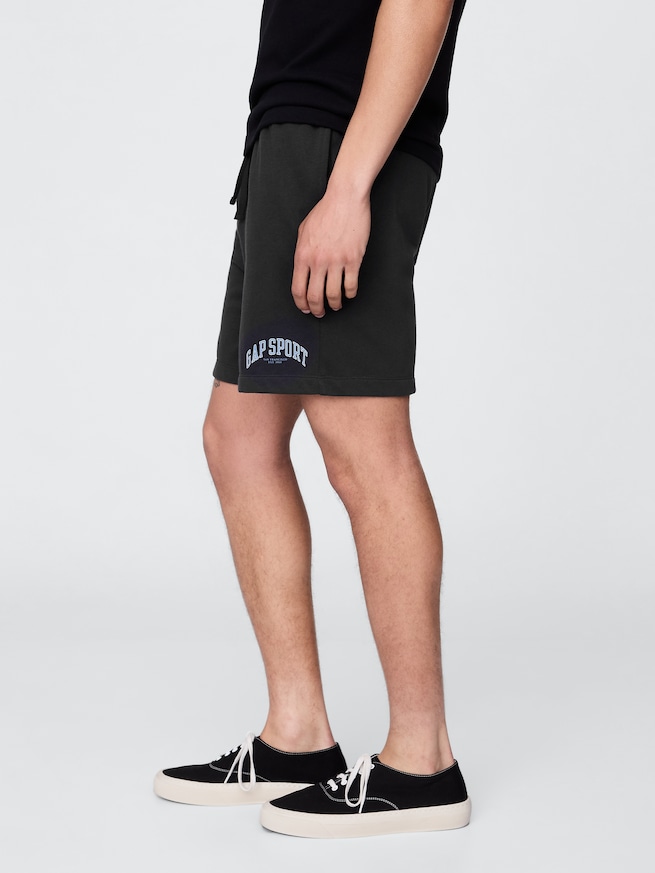 リラックス GAPグラフィック ショートパンツ-3