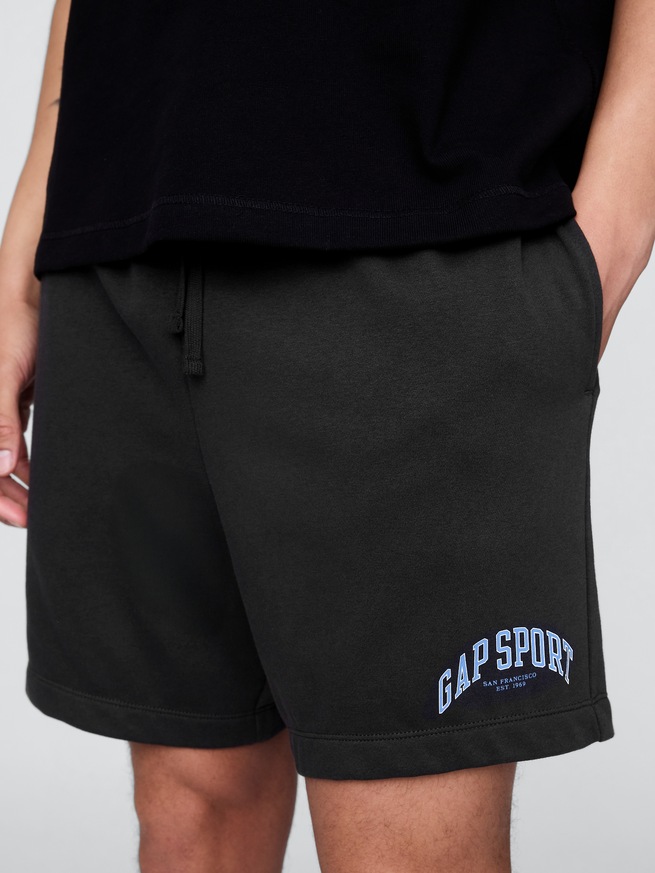 リラックス GAPグラフィック ショートパンツ-4