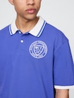GAP ATHLETICロゴ ピケポロシャツ-3