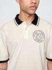 GAP ATHLETICロゴ ピケポロシャツ-3