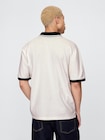GAP ATHLETICロゴ ピケポロシャツ-2