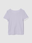 リブTシャツ (キッズ)-1