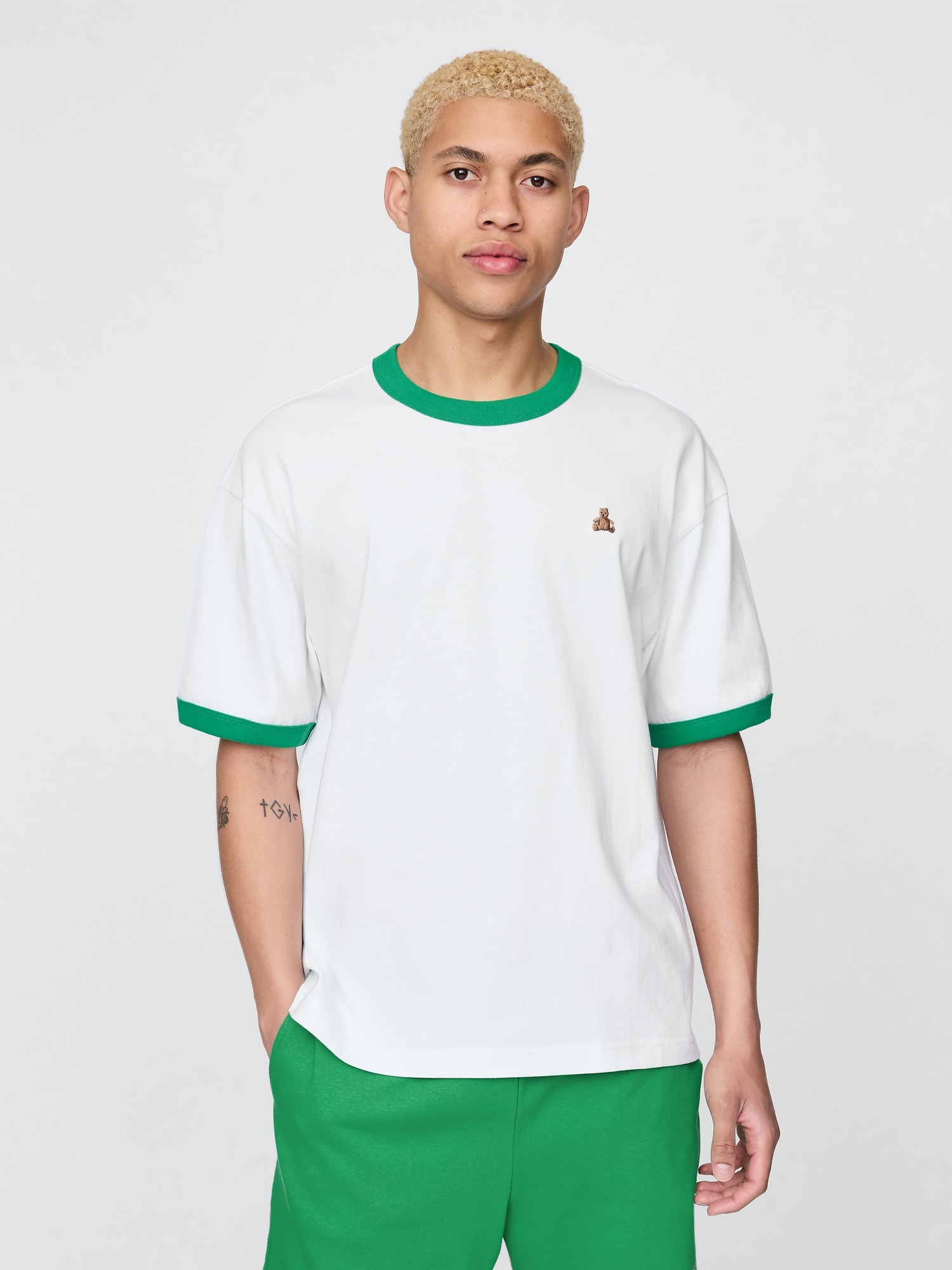 Gap公式オンラインストア | ブラナンベア リンガーTシャツ