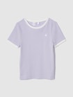 リブTシャツ (キッズ)-0