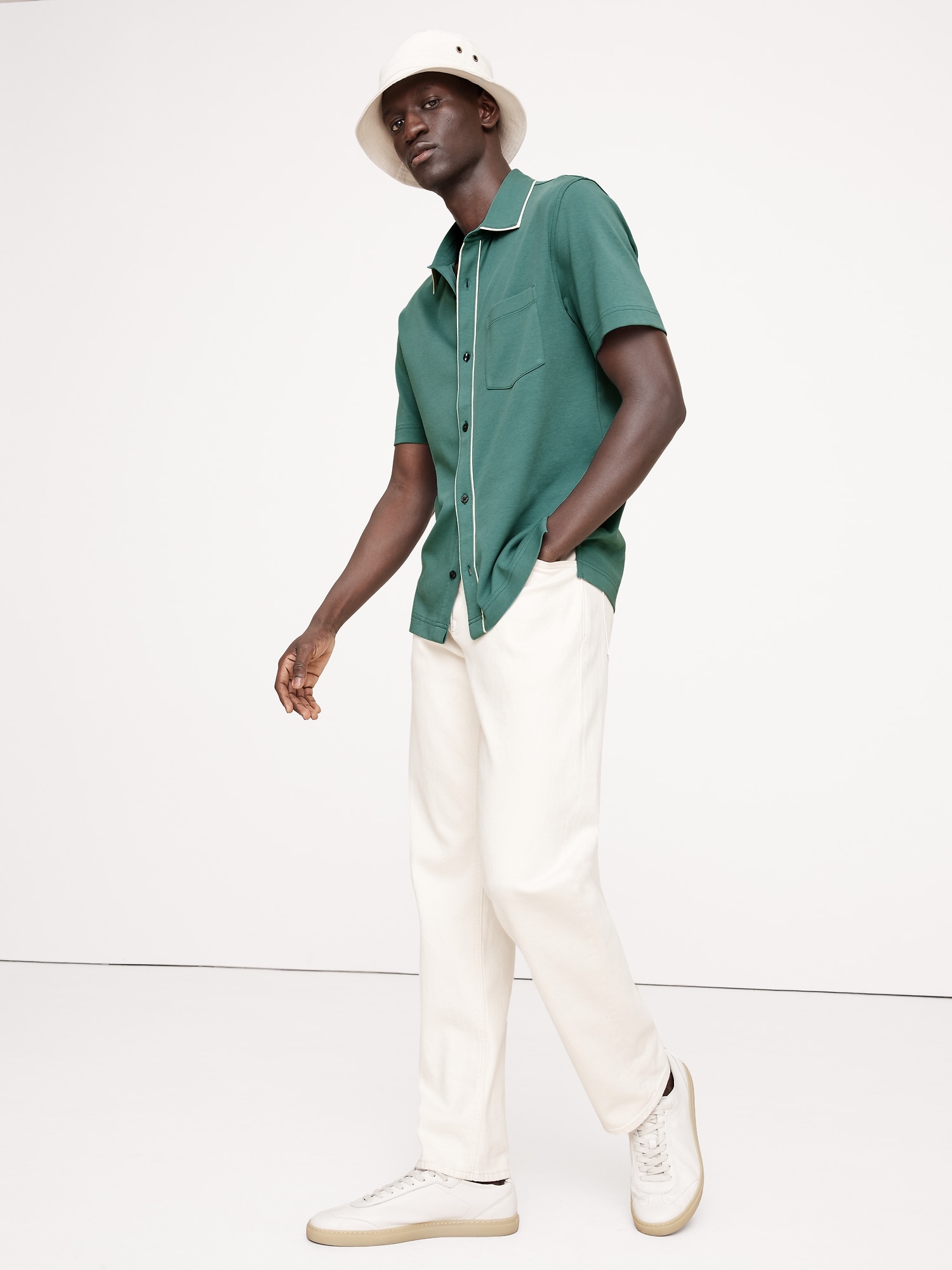 Luxury-Touch Resort Shirt