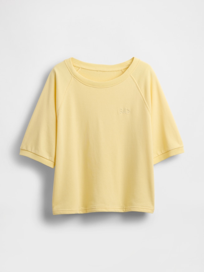 リラックス GAPロゴ テリーTシャツ-4