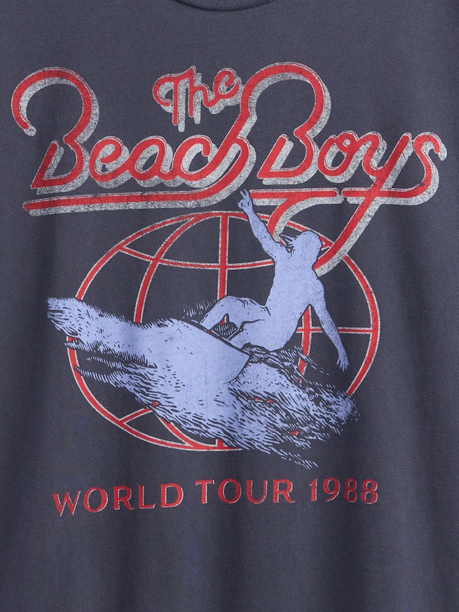 ビーチ・ボーイズ グラフィックTシャツ-3