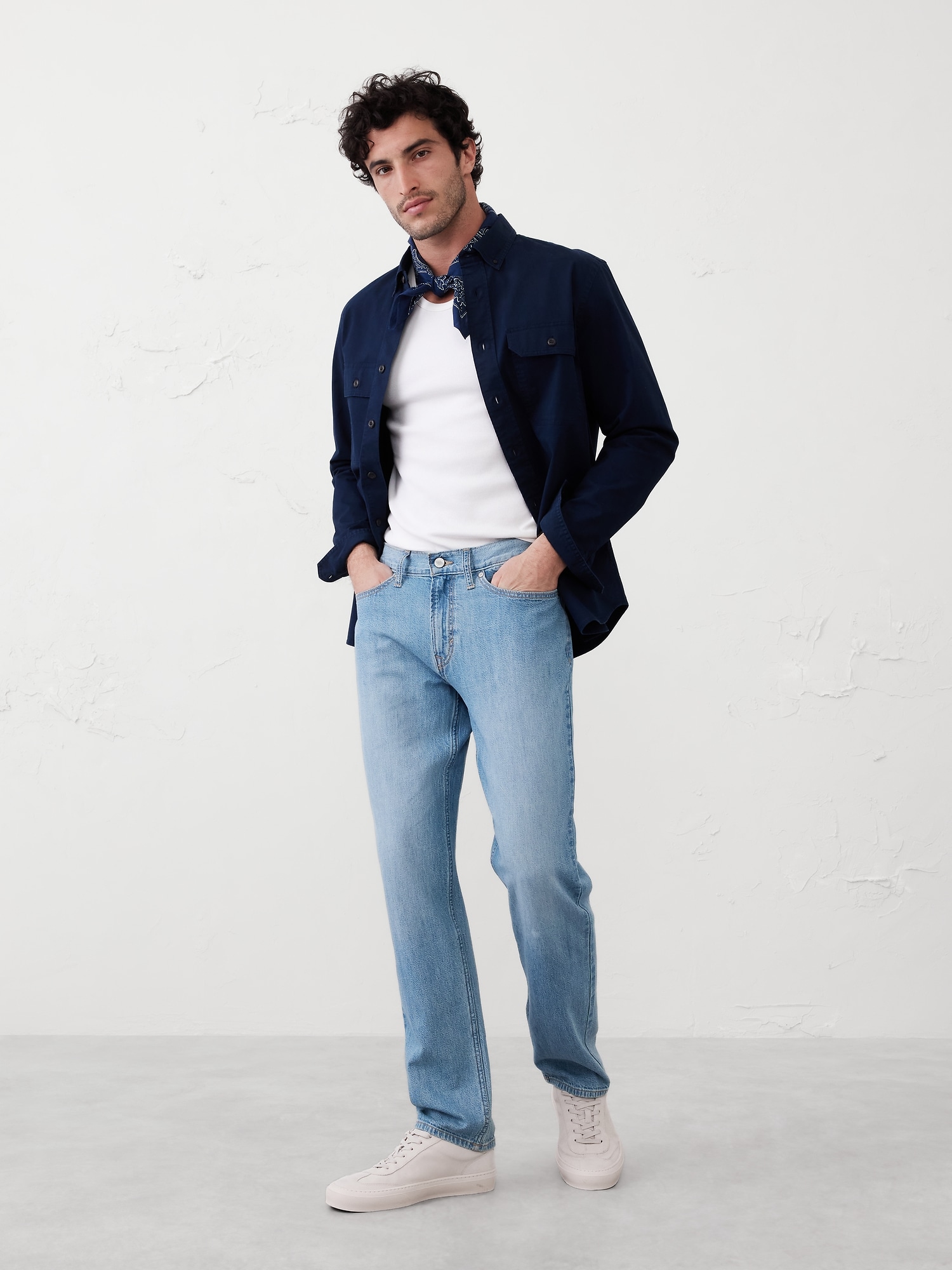 Straight Slim Summerweight Jean