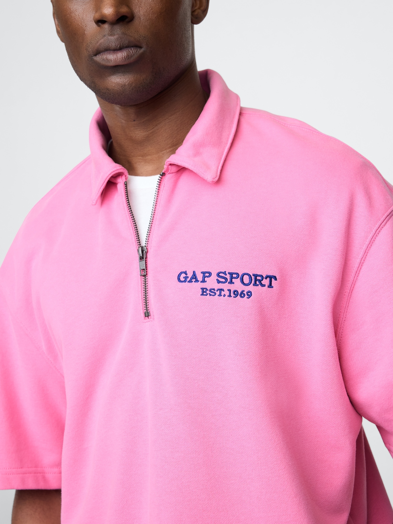 Gap公式オンラインストア | ビンテージソフト SPORT 1/4ジップアップ