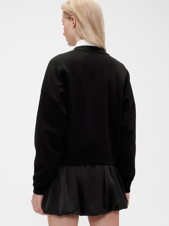 GapStudio ヴィンテージソフト ウェッジ スウェットシャツ-3