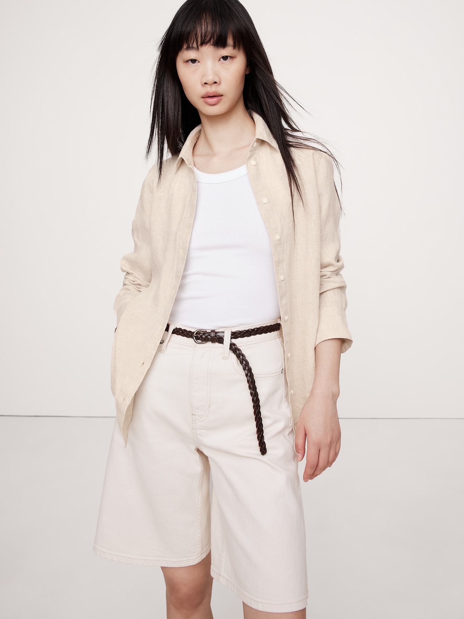 The Everyday Shirt in Linen