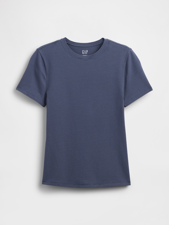 クロースニット ジャージーTシャツ-4