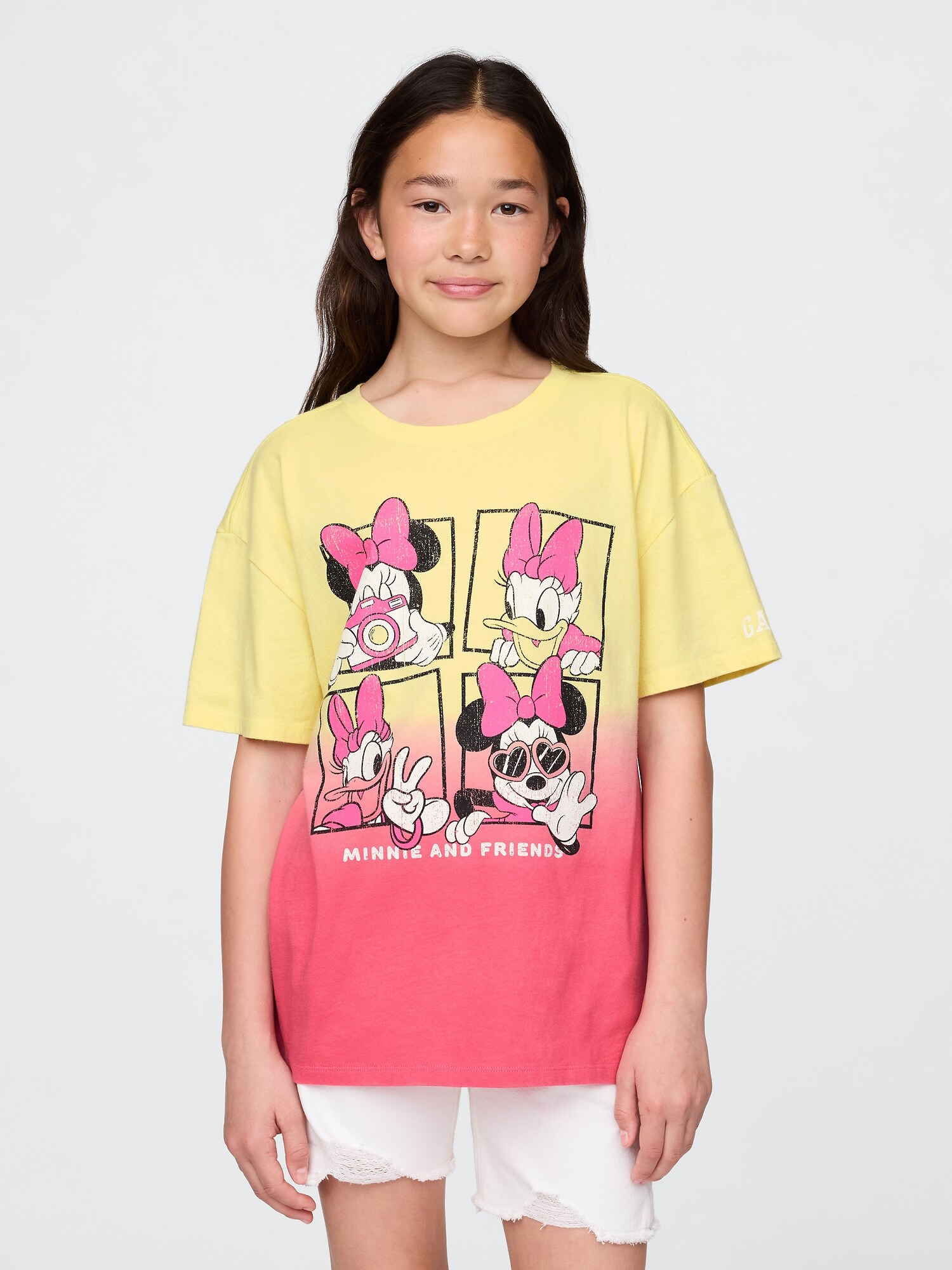 Gap × ディズニー グラフィック チュニックTシャツ (キッズ)-0