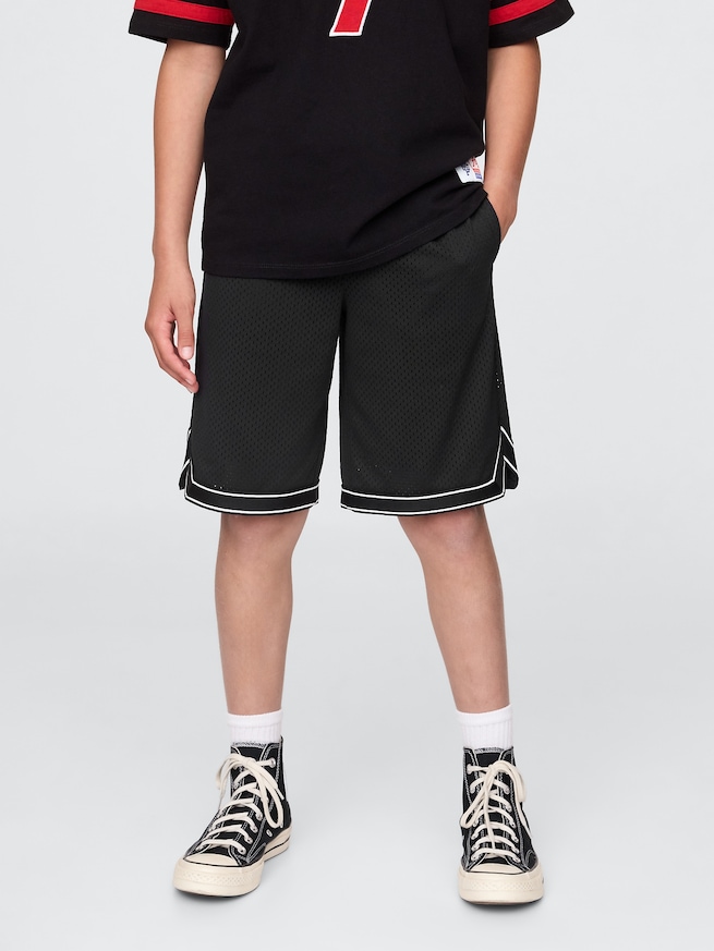 GapFit 8.5インチ メッシュ プルオン ショートパンツ (キッズ)-3