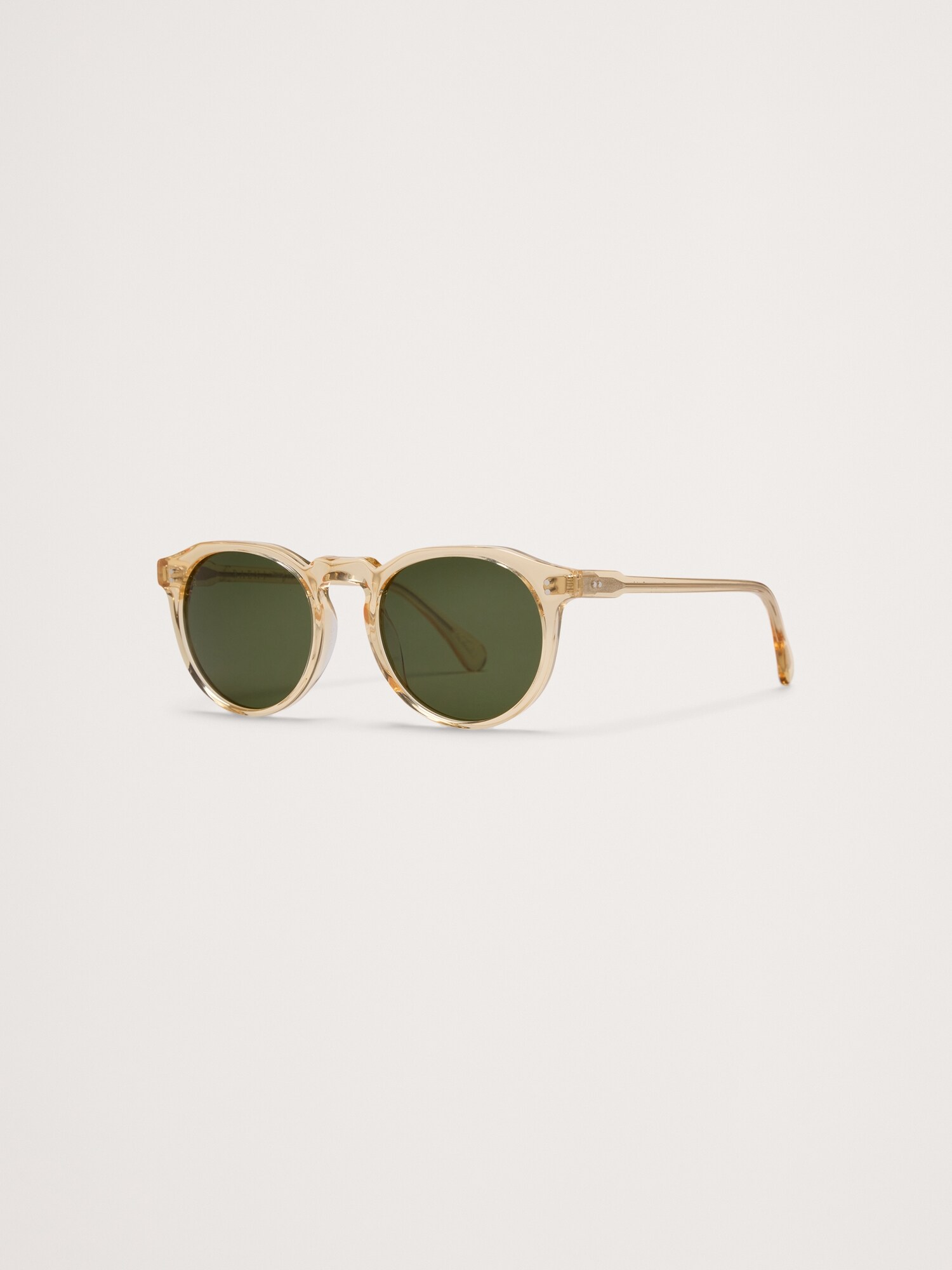 Raen Gold Round Frame Women\'s Polarized Sunglasses The aviator, reimagined. Introducing Seneca, a bold  main image 4