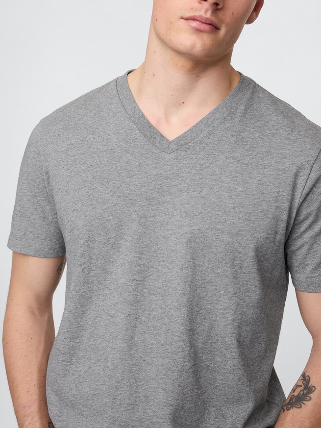 スタンダードVネックTシャツ-4